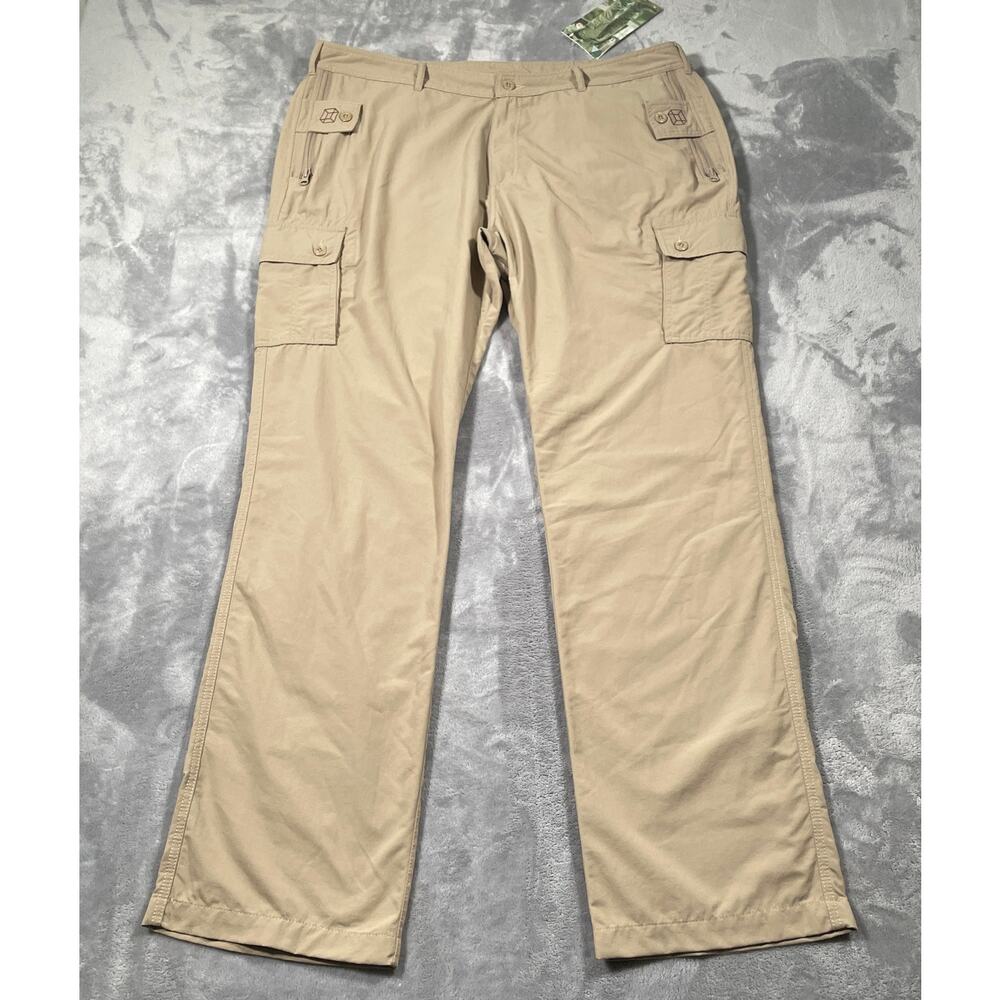 Clothing Arts Pants Mens 40 Pick Pocket Proof Adventure Travel Cargo Utility New